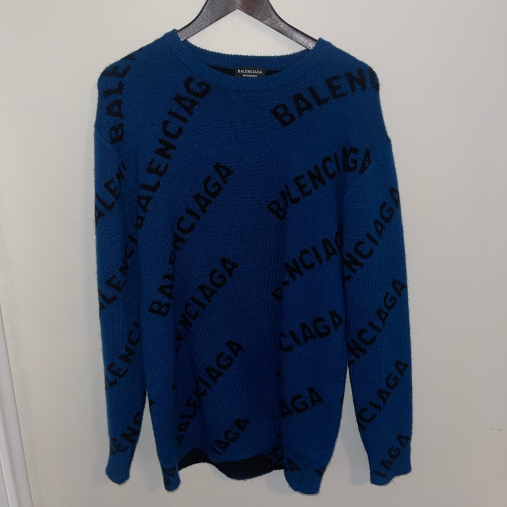 BALENCIAGA LOGO KNIT
